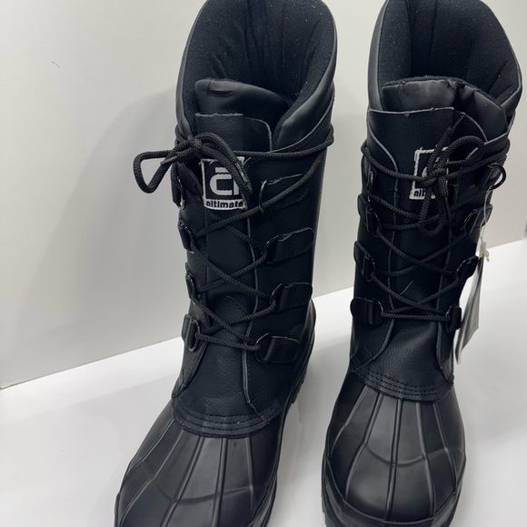 Altimate, Men’s Black Snow Pack Boots - Picture 2 of 7